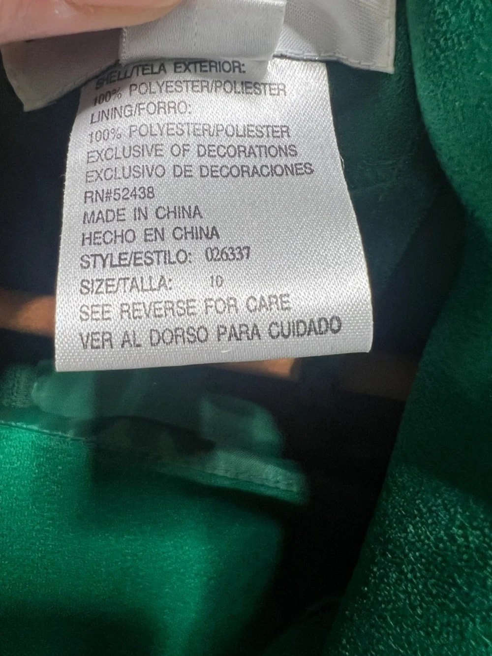 Plaza South Elegant Emerald Green Women's set
